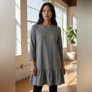 NWT Sz M NEW LOFT Ann Taylor Longsleeve Drop Waist Sweater Dress